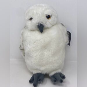UNIVERSAL STUDIO HARRY POTTER FLUFFY WHITE PLUSH OWL PUPPET